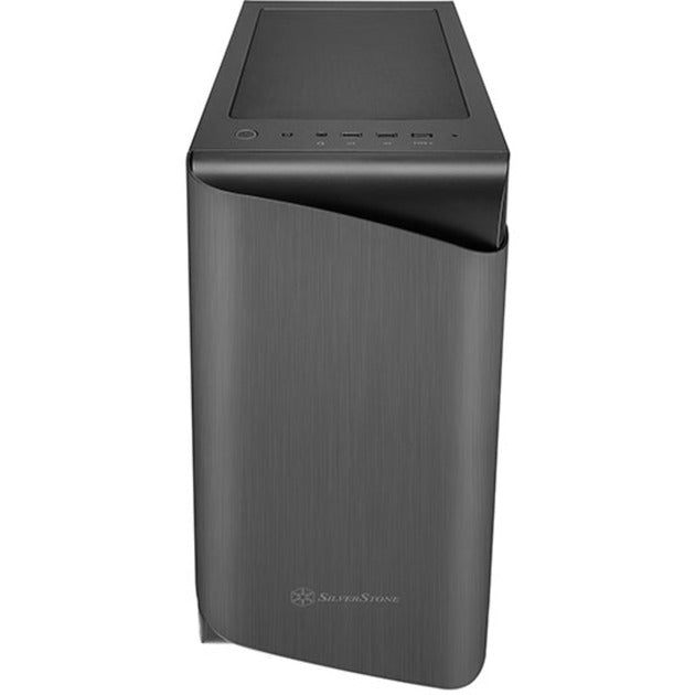 Afbeelding laden in galerijviewer, Silverstone seta a1 midi tower behuizing (zwart titanium | 2x usb-a | 1x usb-c | rgb | tempered glass)
