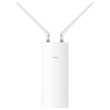 Cudy ap1300 ac1200 wifi gigabit outdoor access point (wit, poe)