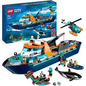 Lego city - poolonderzoeksschip constructiespeelgoed (60368)