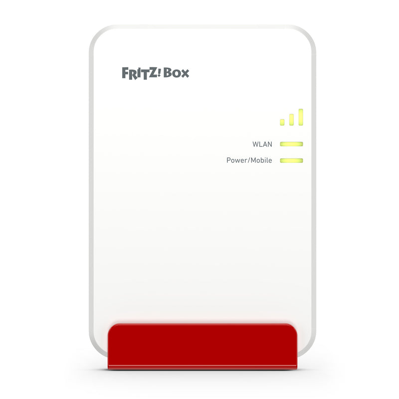 Afbeelding laden in galerijviewer, Fritz! box 6860 5g edition international draadloze router (rood, mesh, 5g)
