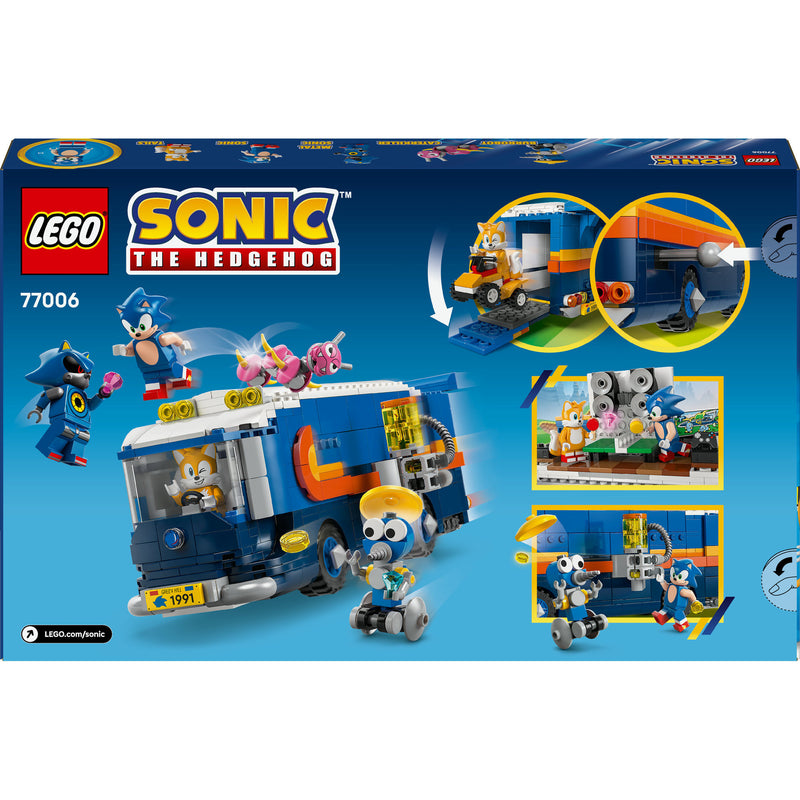 Afbeelding laden in galerijviewer, Lego sonic the hedgehog - team sonic commandotruck constructiespeelgoed (77006)
