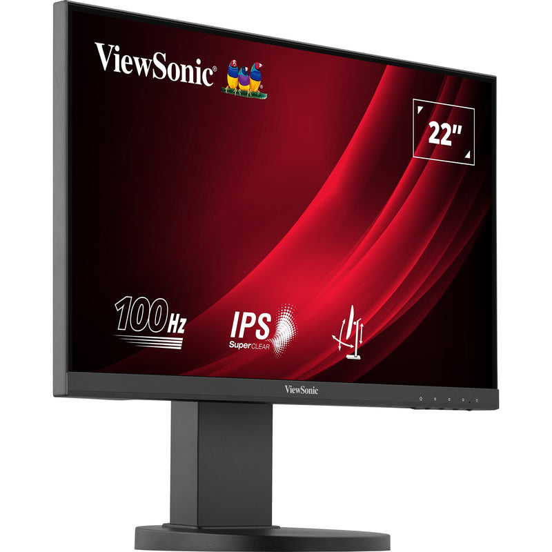 Afbeelding laden in galerijviewer, Viewsonic vg2208a 22 monitor (zwart, 1x hdmi, 1x displayport, usb-c, usb-a, sound, 100 hz)
