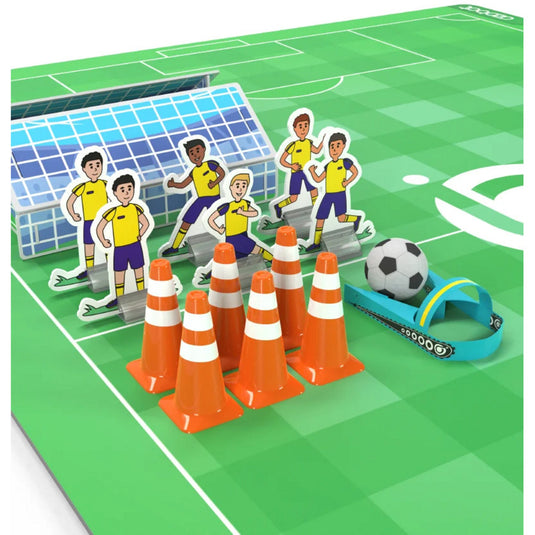 Ozobot challenge mat: voetbal robot