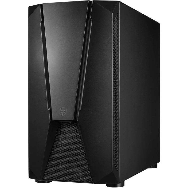 Afbeelding laden in galerijviewer, Silverstone sst-fav1mb-pro midi tower behuizing (zwart | 4x usb-a | rgb | window)
