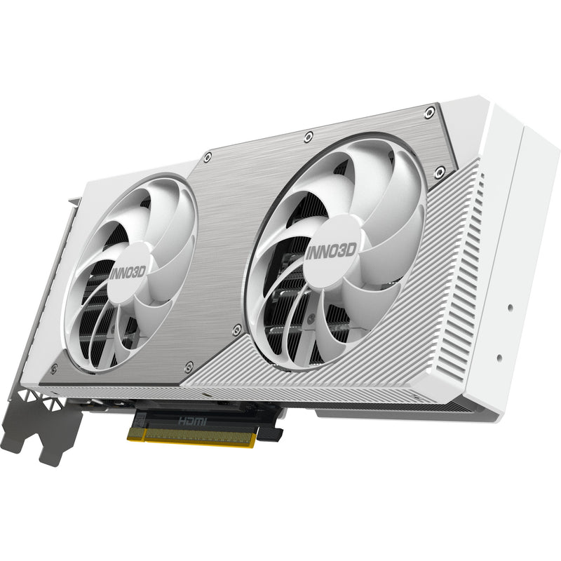 Afbeelding laden in galerijviewer, Inno3d geforce rtx 5070 twin x2 oc white grafische kaart (wit, dlss 4, 3x displayport, 1x hdmi 2.1)
