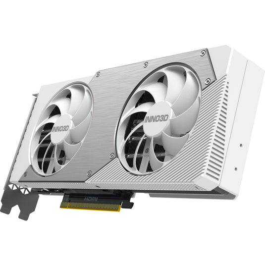 Inno3d geforce rtx 5070 twin x2 oc white grafische kaart (wit, dlss 4, 3x displayport, 1x hdmi 2.1)