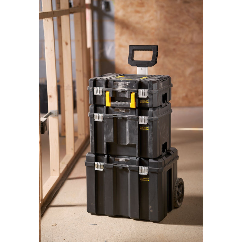 Afbeelding laden in galerijviewer, Stanley fatmax pro-stack 3 in 1 moduleerbare opbergkoffers gereedschapsbox (zwart geel)
