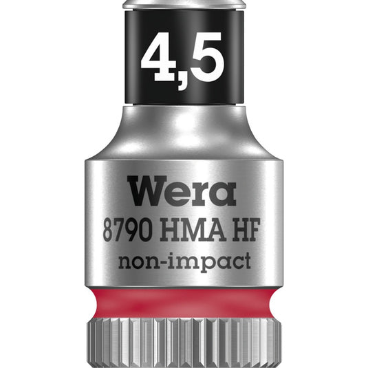 Wera belt a 1 zyklop doppen set dopsleutel (zwart, 10-delig, met vasthoudfunctie, met 1 4 -aandrijving)