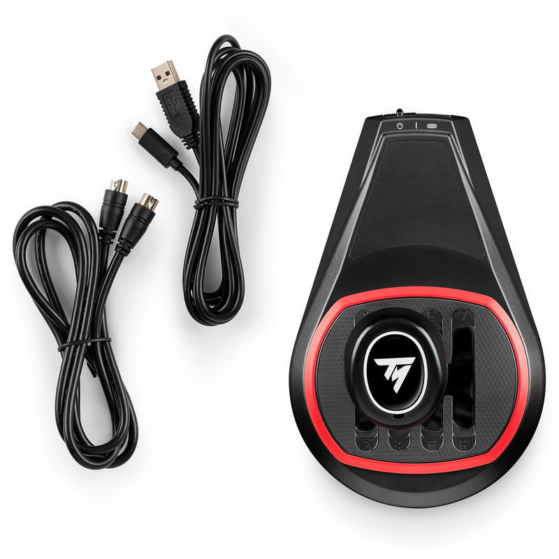 Afbeelding laden in galerijviewer, Thrustmaster th8s add-on gaming shifter (zwart rood, pc, playstation 4, playstation 5, xbox series x|s, xbox one)
