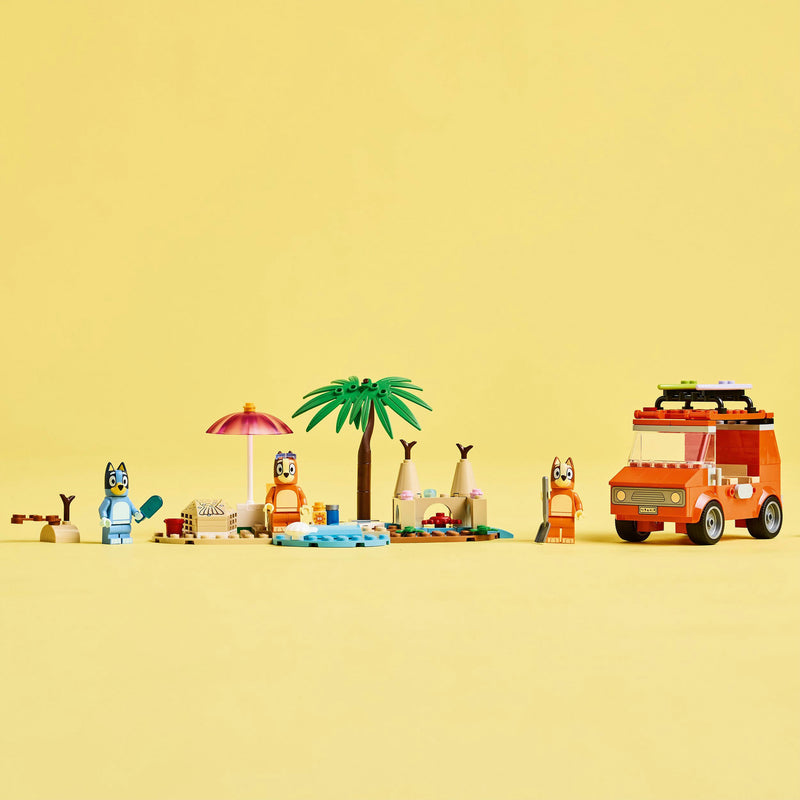 Afbeelding laden in galerijviewer, Lego ® bluey: bluey's autorit naar het strand, bouwset - 11202
