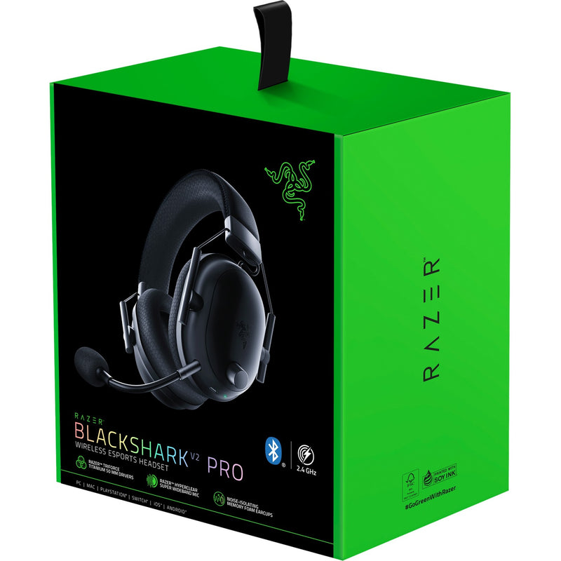 Afbeelding laden in galerijviewer, Razer blackshark v2 pro over-ear gaming headset (zwart, pc, playstation 4, xbox one, nintendo switch)
