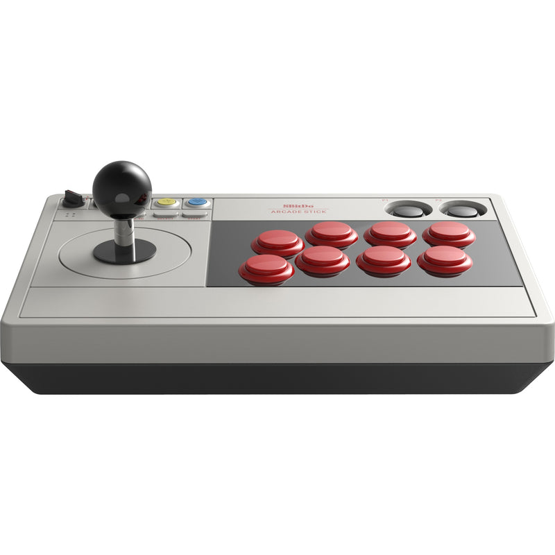 Afbeelding laden in galerijviewer, 8bitdo arcade stick joystick (grijs, switch 1, switch 2, pc, bluetooth 2.4g usb-c)
