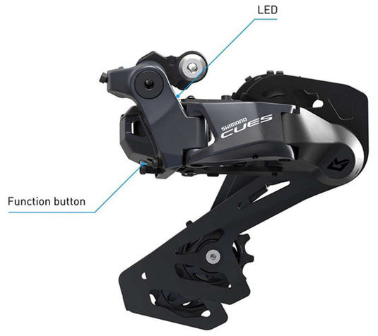 Shimano cues di2 rd-u8050 11-speed rear derailleur