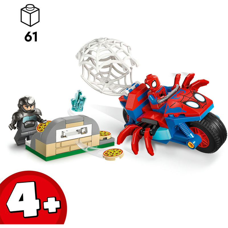 Afbeelding laden in galerijviewer, Lego marvel spidey on his motorcycle vs. rhino - 11206
