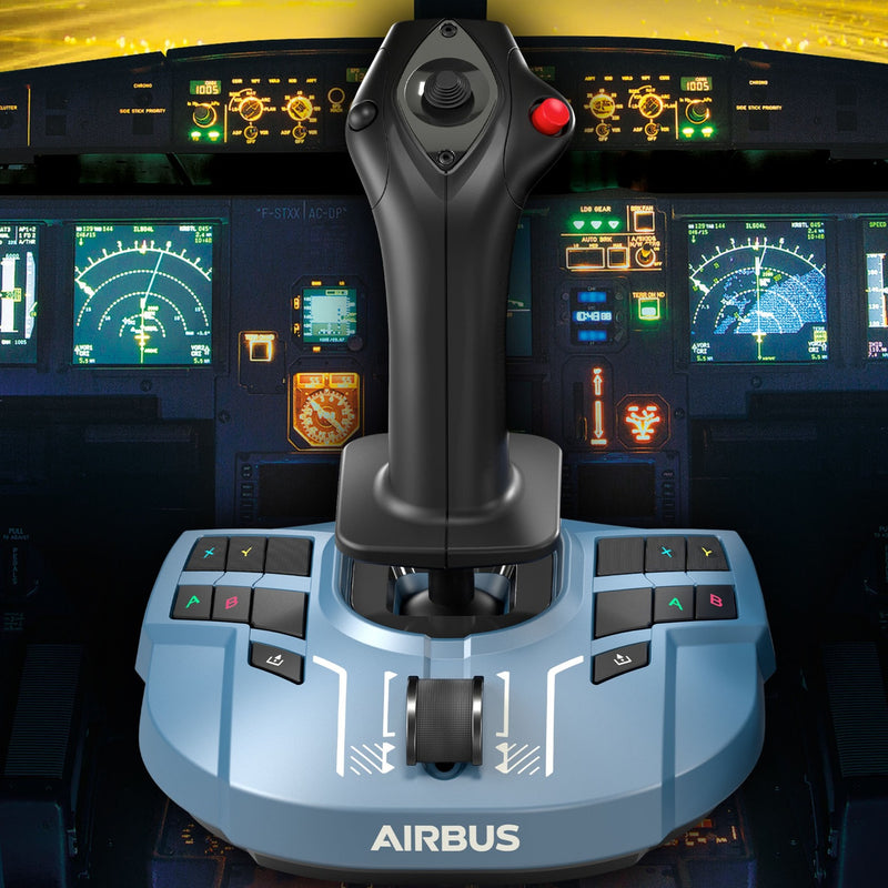 Afbeelding laden in galerijviewer, Thrustmaster tca sidestick x airbus edition joystick (zwart, pc, xbox series x|s)
