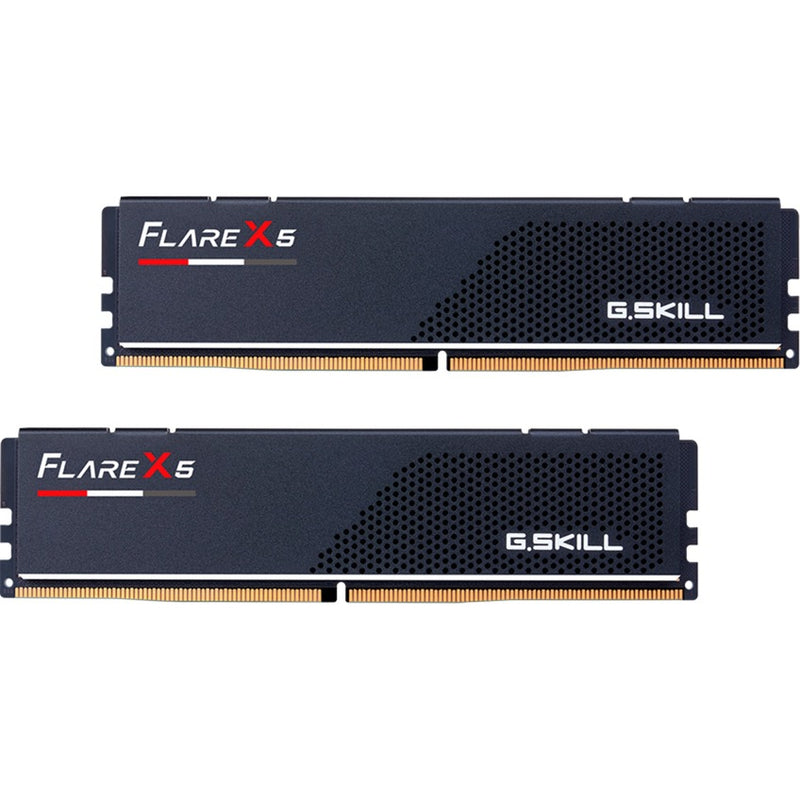 Afbeelding laden in galerijviewer, G.skill 64 gb ddr5-6000 (2x 32 gb) kit werkgeheugen (zwart, f5-6000j3040g32gx2-fx5, flare x5, expo)
