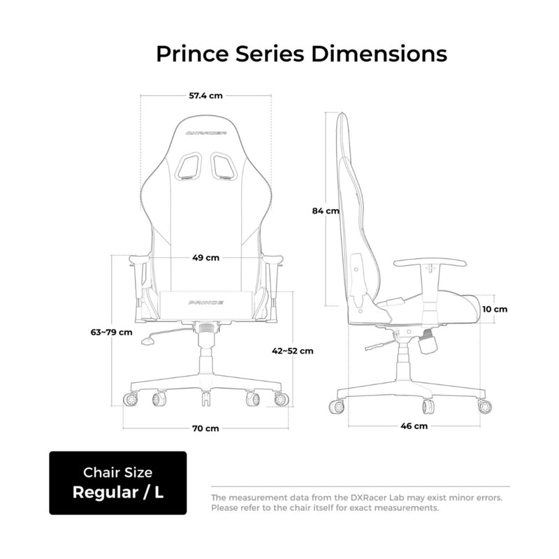 Afbeelding laden in galerijviewer, Dxracer prince l grey fabric gamestoel (grijs)
