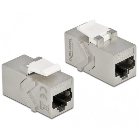 Delock keystone module rj45 jack to rj45 jack cat.6a