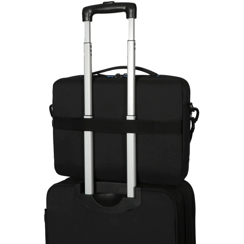 Afbeelding laden in galerijviewer, Targus 15-16” coastline ecosmart briefcase laptoptas (zwart)
