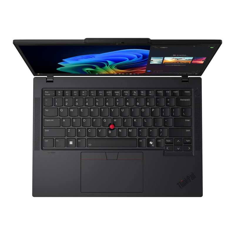 Afbeelding laden in galerijviewer, Lenovo thinkpad t14 gen 6 amd (21qj005amh) 14 copilot+ laptop (zwart | ryzen ai 7 pro 350 | radeon 860m | 64 gb | 1 tb ssd)
