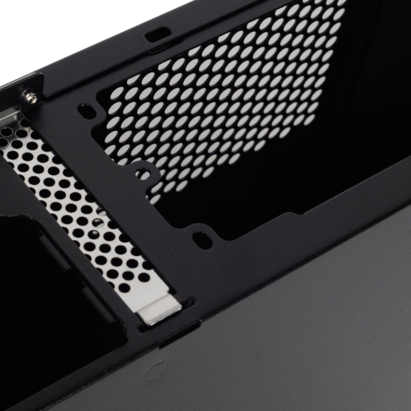 Afbeelding laden in galerijviewer, Silverstone milo ml05b htpc behuizing (zwart | 2x usb-a)
