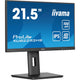Iiyama prolite xub2293hs-b6 21.5 monitor (zwart, hdmi, displayport)