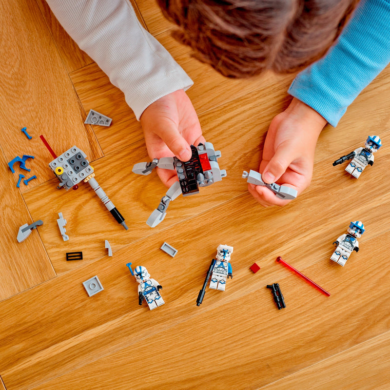 Afbeelding laden in galerijviewer, Lego star wars 501st clone troopers battle pack bouwbaar speelgoed met minifiguren - 75345
