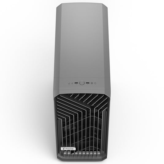 Fractal design torrent gray tg light tint midi tower behuizing (grijs | 2x usb-a | 1x usb-c | tempered glass)