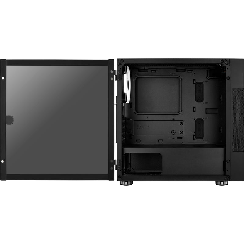 Afbeelding laden in galerijviewer, Aerocool atomic v2 mini tower behuizing (zwart | 2x usb-a | window)
