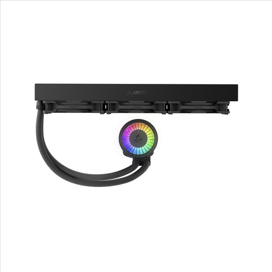Arctic liquid freezer iii pro 420 a-rgb waterkoeling (zwart, 4-pins pwm fan-connector)