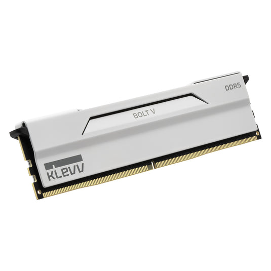 Klevv 32 gb ddr5-6000 (2x 16 gb) kit werkgeheugen (wit, kd5agu880-60a300i, bolt v, xmp 3.0, expo)