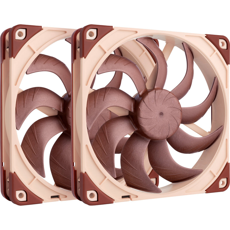 Afbeelding laden in galerijviewer, Noctua nf-a14x25 g2 pwm sx2-pp case fans (bruin, 2 stuks, 140 x 140 x 25 mm)
