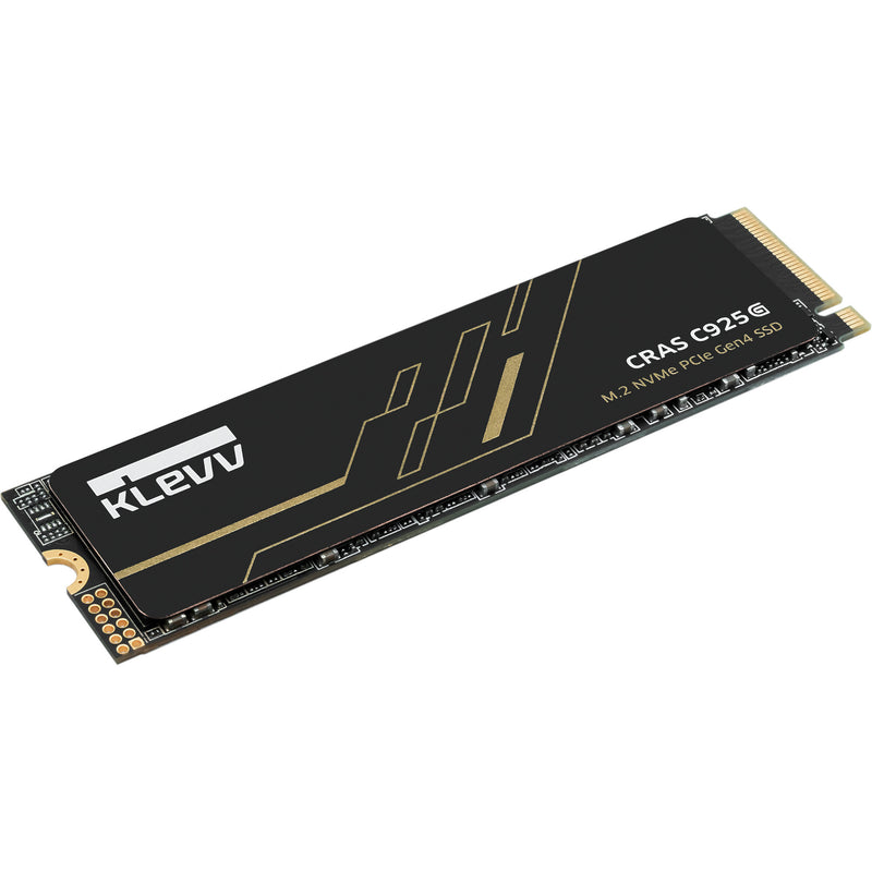 Afbeelding laden in galerijviewer, Klevv cras c925g 1 tb ssd (zwart, k01tbm2sp0-25g, pcie gen 4.0 x4, nvme 2.0)
