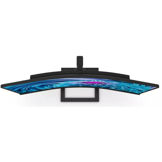 Philips 346e2cuae 00 34 curved ultrawide monitor (zwart, hdmi, displayport, 4x usb-a, usb-c)