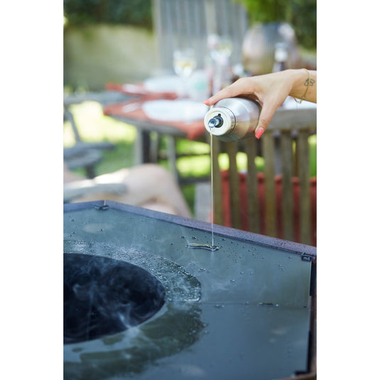 Barbecook oliefles uit rvs, 500ml
