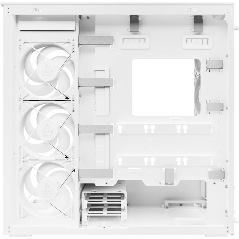 Afbeelding laden in galerijviewer, Arctic xtender vg midi tower behuizing (wit | 2x usb-a | 1x usb-c | rgb | tempered glass)
