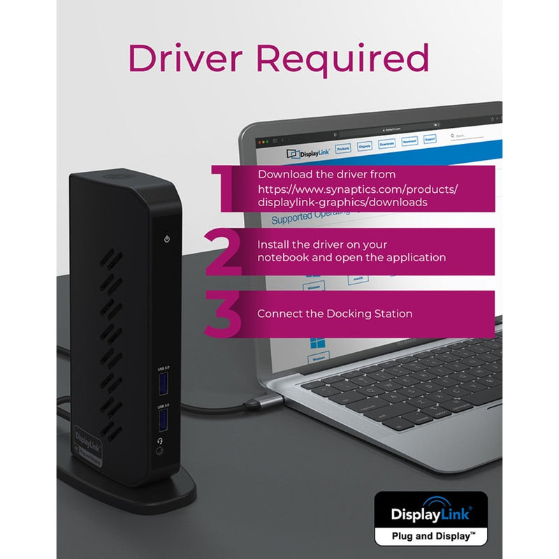 Afbeelding laden in galerijviewer, Icy box ib-dk2252ac dockingstation (zwart, usb-a, hdmi, displayport)
