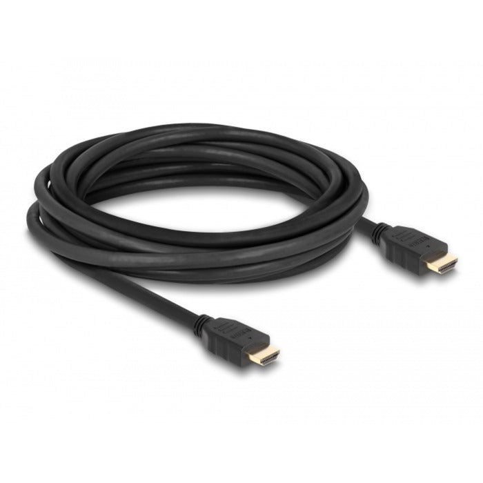 Afbeelding laden in galerijviewer, Delock high speed hdmi kabel (zwart, 5 meter, 8k 60hz, 48 gbps)
