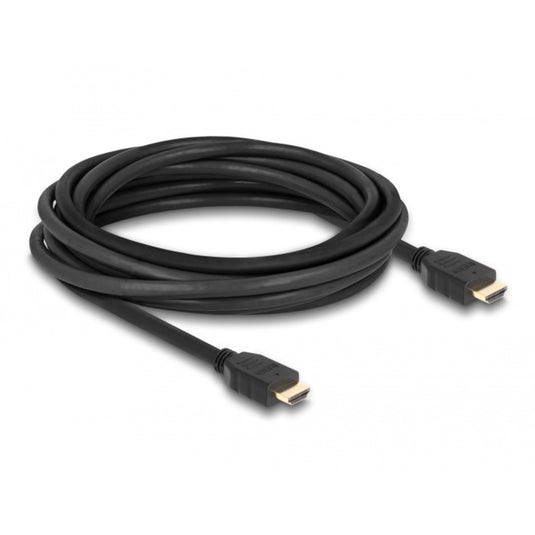 Delock high speed hdmi kabel (zwart, 5 meter, 8k 60hz, 48 gbps)