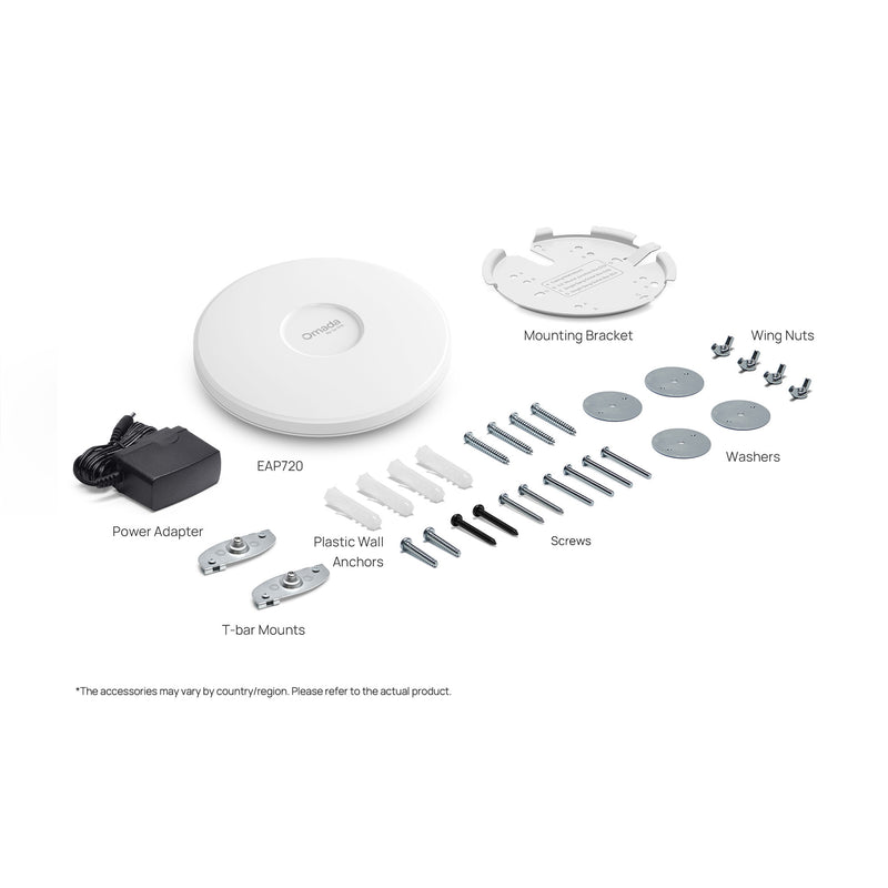 Afbeelding laden in galerijviewer, Tp-link omada eap720 be3600 wi-fi 7 access point (wit)
