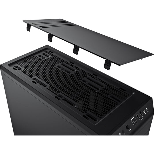 Be quiet! pure base 600 midi tower behuizing (zwart | 2x usb-a)