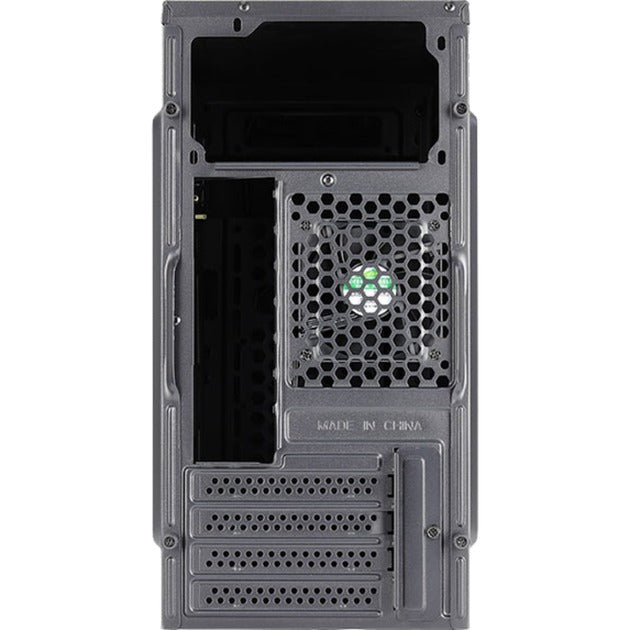 Afbeelding laden in galerijviewer, Aerocool cs-108 mini tower behuizing (zwart | 2x usb-a)
