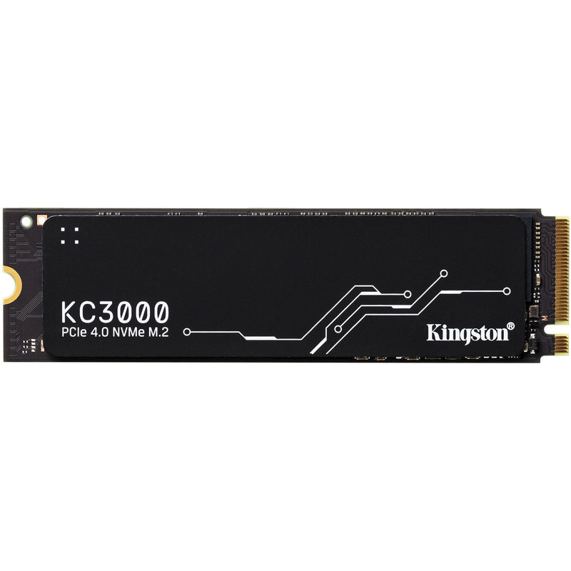 Afbeelding laden in galerijviewer, Kingston kc3000 512 gb ssd (zwart, skc3000s 512g, pcie 4.0 nvme, m.2 2280)
