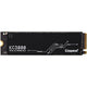 Kingston kc3000 512 gb ssd (zwart, skc3000s 512g, pcie 4.0 nvme, m.2 2280)