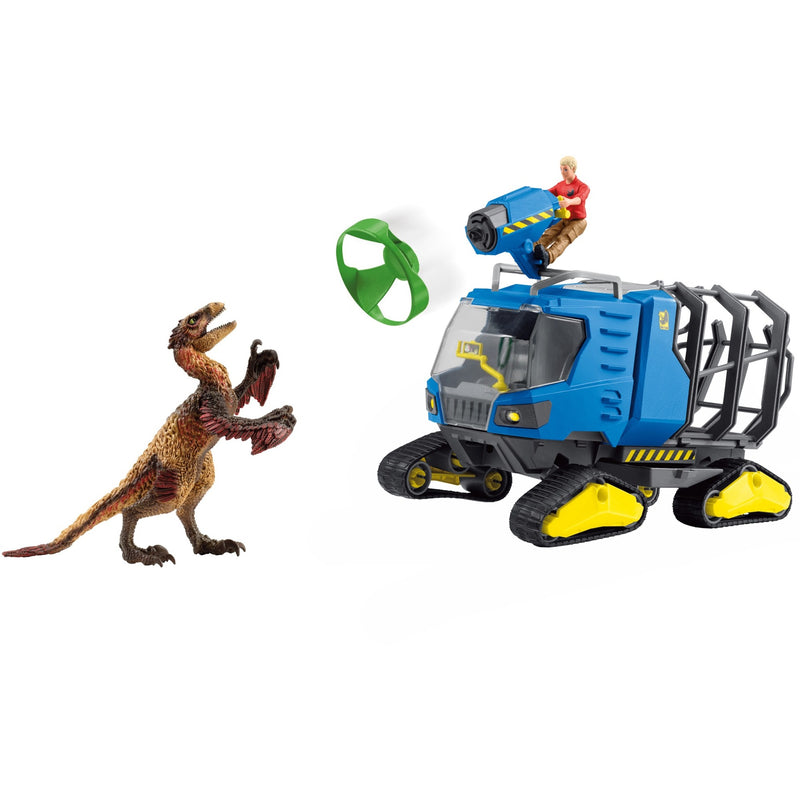 Afbeelding laden in galerijviewer, Schleich dinosaurs terreinvoertuig 42604
