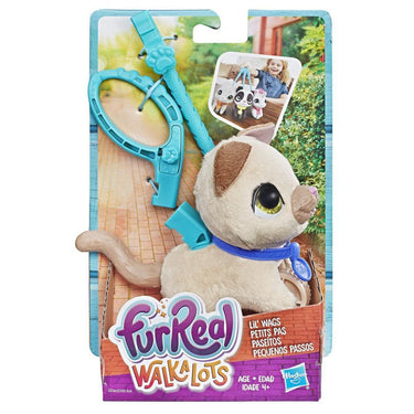 Hasbro furreal - walkalots lil' wags kitty pluchenspeelgoed