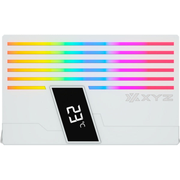 Afbeelding laden in galerijviewer, Xyz pc gear thermax 4 pulsar a-rgb cpu-koeler (wit, argb, pwm)
