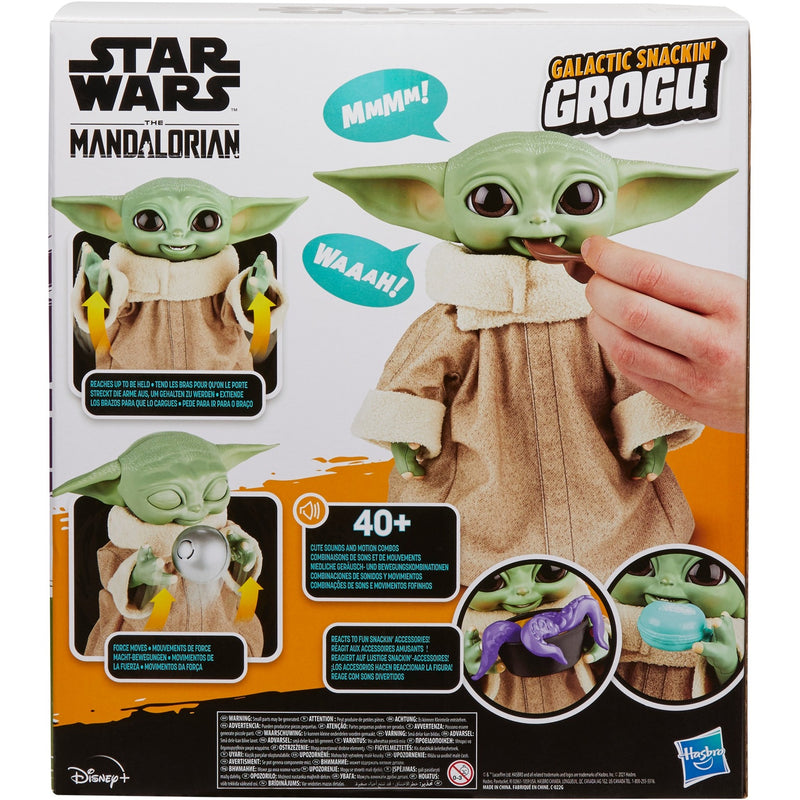 Afbeelding laden in galerijviewer, Hasbro star wars - galactic snackin’ grogu speelfiguur
