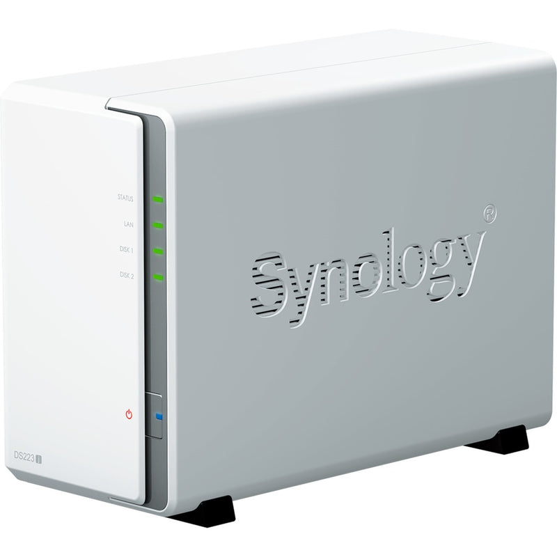 Afbeelding laden in galerijviewer, Synology diskstation ds223j nas (wit, 2x usb 3.2 gen 1)

