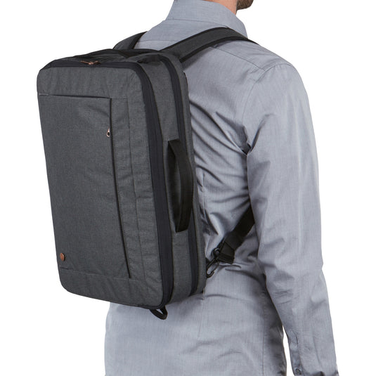 Case logic era 15.6 hybrid briefcase eracv-116-obsidian laptoptas (donkergrijs)
